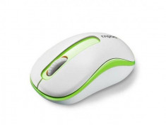 Mouse wireless Rapoo M10, verde alb foto