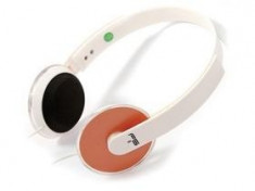 Omega FH3930O headset, alb-portocaliu foto