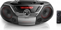 Microsistem audio , Philips AZ700T/12, Bluetooth, NFC, 12W, Negru foto