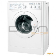 Masina de spalat rufe Indesit IWSC51051CECO_N, clasa energetica A+, capacitate 5 kg, viteza de centr foto