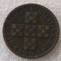 P2. Portugalia 20 centavos 1960 **