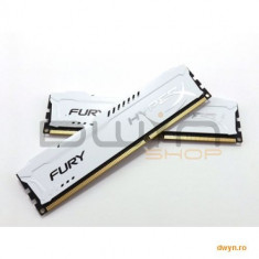 KINGSTON DDR3 8GB 1866MHz CL10 DIMM (Kit of 2) HyperX FURY White Series foto
