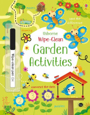 Wipe-Clean Garden Activities - Carte Usborne (3+) foto