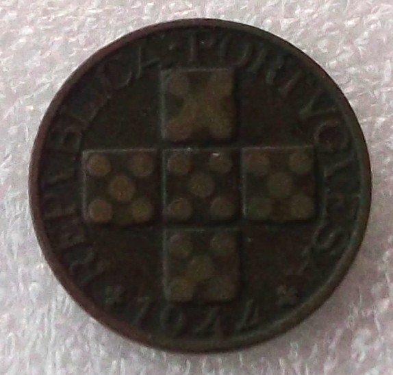 P2. Portugalia 20 centavos 1944 **