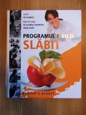 PROGRAMUL MEU DE SLABIT- READER&amp;#039;S DIGEST- 2012- cartonata foto