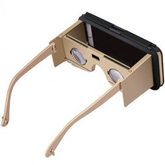 Ochelari VR Case 2 Incorporati Direct In Husa Negru Auriu APPLE iPhone 6 Plus/6s Plus foto