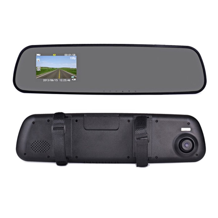 Oglinda retrovizoare cu camera video, full HD Oglinda retrovizoare cu camera video, full HD