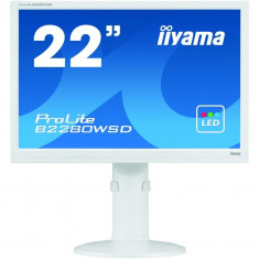 Monitor LED IIyama ProLite B2280WSD-W1 22 inch 5ms white foto