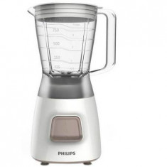 Philips Blender HR2052/00, 350 W, 1.25 l, 1 viteza, functie impuls, alb foto