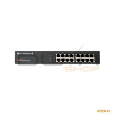 Edimax Switch 16 port, Fast Ethernet, Unmanaged, Rackmount, Auto-MDI/MDI-X, Auto-negociation, Non Bl foto