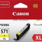 CANON CLI-571XLY YELLOW INKJET CARTRIDGE
