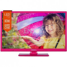 Horizon Televizor LED 24HL712H, 24inch, 1366 x 768 px , UltraSlim, roz (24HL712H) foto