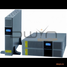 UPS SOCOMEC Netys PR RT 2200VA, putere 2200VA / 1800W, 8 x IEC 320 (10 A) + 1 x IEC 320 (16 A), timp foto