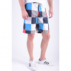 Pantaloni Scurti Jack&amp;amp;Jones cube Board Shorts Blue / White / Red foto