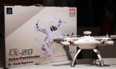 Drona CX20 cu gps si return home, noua la cutie foto