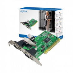 Card PCI adaptor la 2 x serial, Logilink &amp;#039;PC0016&amp;#039; foto