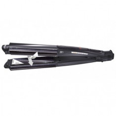 Placa de indreptat parul BaByliss ST330E , 6 setari de temperatura , TURBO touch 235?C , 28mm x 100mm , negru foto