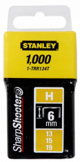 Capse pentru uz hobby tip H 6 mm 1000 bucati STANLEY foto