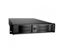 Inter-Tech IPC 2U-2098-SK 19? rack case, carcasa server 2U pentru rack, fara sursa (tip ATX) foto