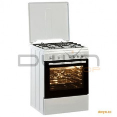 Aragaz Arctic AM6612DTTL_N, 4 arzatoare, aprindere electrica, grill, rotisor, timer, iluminare cupto foto