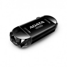 USB 16GB Adata, UD320 (USB 2.0), On-The-Go Black, adaptor Micro USB, &amp;#039;AUD320-16G-RBK&amp;#039; foto