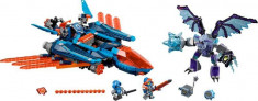 LEGO? NEXO KNIGHTS? Avionul Falcon Blaster al lui Clay 70351 foto