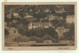 Cp SINAIA : VEDERE GENERALA - 1932, circulata, timbre, Printata