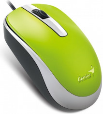 Genius optical wired mouse DX-120, Green foto