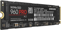 SSD Samsung 960 Pro 512GB M.2 NVMe (MZ-V6P512BW) foto