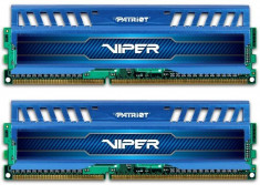 DDR3 Patriot Viper 3 Sapphire Blue 2x4GB 1866MHz CL9 1.5V foto