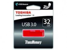 Memorie USB Toshiba &amp;quot;Daichi&amp;quot; 32GB USB 3.0 ro?u (THNV32DAIRED_6) foto