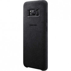 Husa Protectie Spate EF-XG950ASEGWW Alcantara Cover Argintiu pentru SAMSUNG Galaxy S8 foto