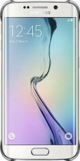 Galaxy S6 Edge G925 Protective Cover (Clear) Silver EF-QG925BSEGWW foto