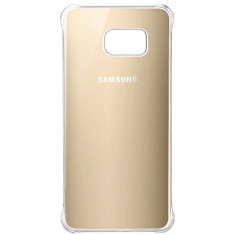 Husa Protectie Spate Samsung EF-QG928MFEGWW Glossy Cover aurie pentru Samsung G928 Galaxy S6 Edge Plus foto
