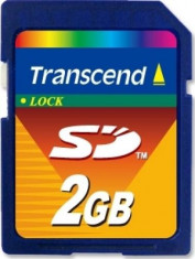Card de Memorie Transcend Secure Digital 2GB foto