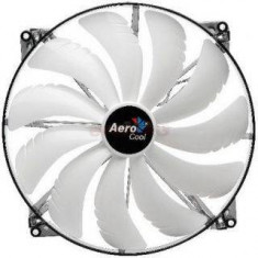 AEROCOOL SILENT MASTER WHITE LED Ventilator 200x200x20mm foto