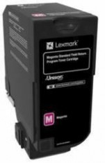 Cartus toner Lexmark 74C2SM0, magenta, 7 k foto