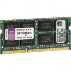 Memorie laptop KINGSTON 8GB DDR3 1333MHz CL9 foto