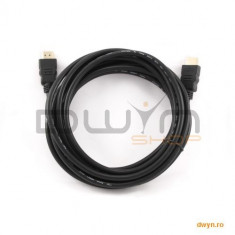 CABLU DATE HDMI v.1.3 A-D (micro) T/T, black, conectori auriti, 4.5 m, &amp;#039;CC-HDMID-15&amp;#039; foto