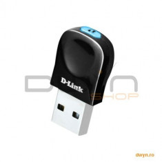D-Link, Adaptor Wireless N300, USB NANO foto