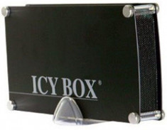Carcasa externa HDD Icy Box 3,5&amp;quot; SATA sau IDE pentru 1xUSB 2.0, negru foto