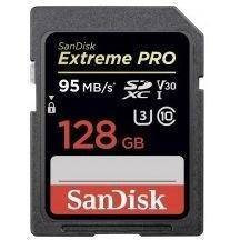 Sandisk card memorie Extreme PRO SDXC 128 GB 95/90 MB/s V30 UHS-I U3 foto