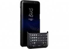 Skin cu tastatura QWERTY Samsung Galaxy S8 Plus G955 Negru foto