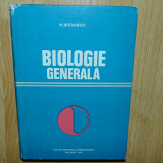 BIOLOGIE GENERALA -N.BATNARIUC ANUL 1979