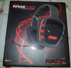 Casti Gaming Ozone Rage Z90 5.1 real - poze reale foto