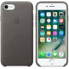 Apple iPhone 7 Leather Case Storm Gray foto