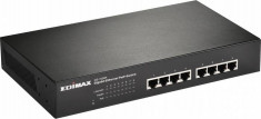 Switch Edimax GS-1008P 8-port Gigabit Ethernet PoE foto