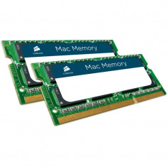 Memorie notebook Corsair Mac memory 16GB DDR3 1600MHz CL11 Dual Channel Kit compatibil Apple 1.35v foto