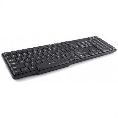 Tastatura LOGIC LK-12 USB negru Hungarian Layout foto
