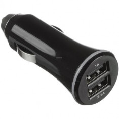 Incarcator telefon Kit Dual USB Premium Auto Detect In-Car Charger USBCC3A, Tip Auto, Conectivitate microUSB 2.0, Putere 3100mAh (Negru) foto